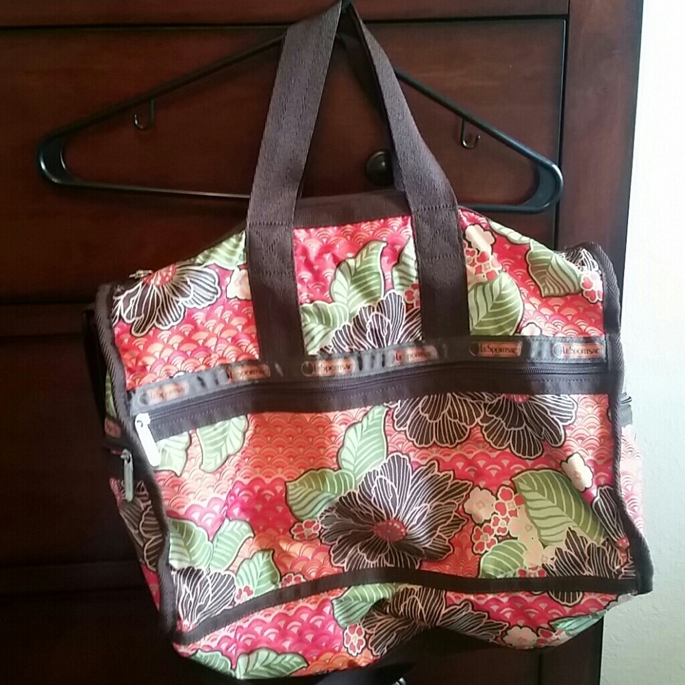 Le Sportsac Flower Weekender Bag